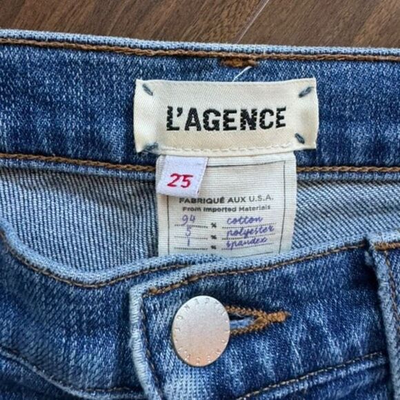 L’Agence 25 Sada High Rise cropped slim jeans - Picture 6 of 10